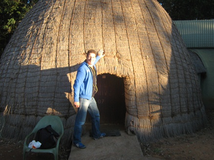 mijn hutje in  Mlilwane rest camp in swaziland
